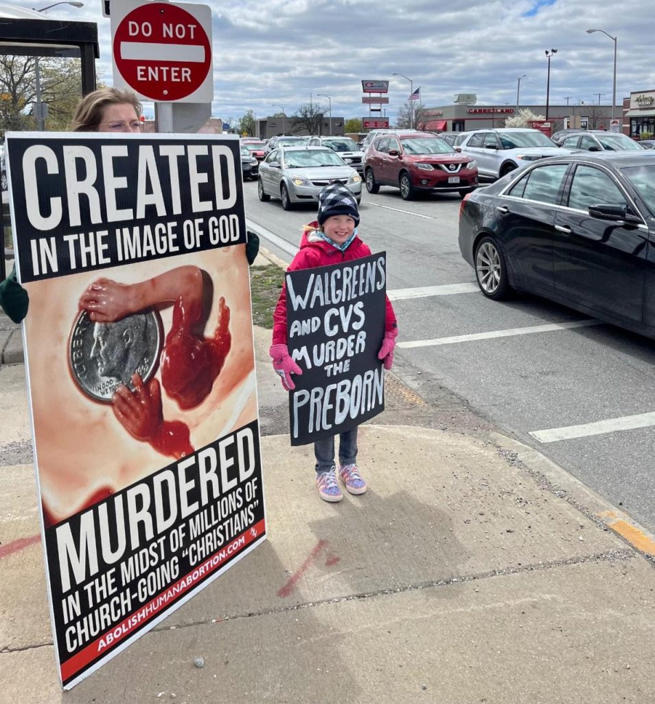 Missionaries to the Preborn outreach April 2025